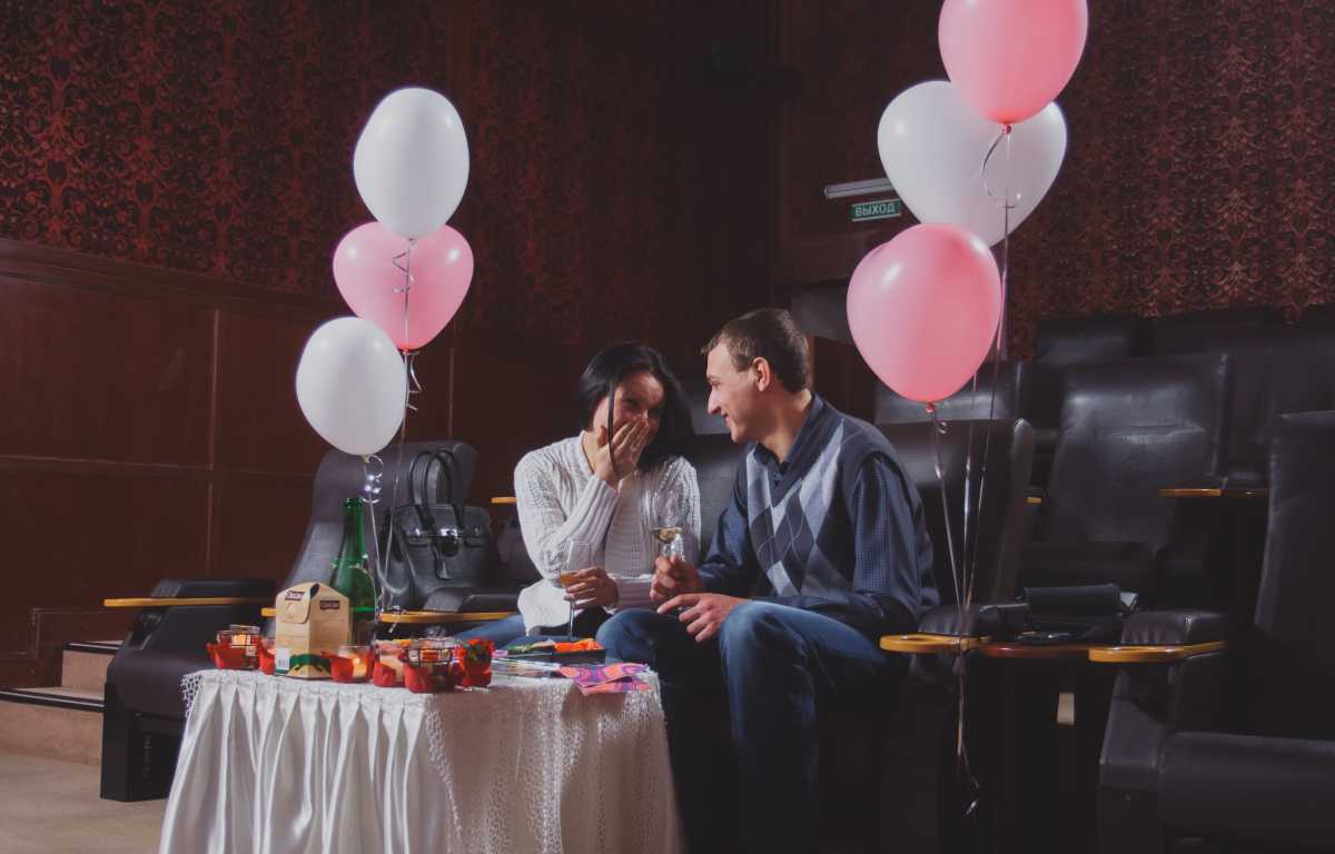 Романтическое свидание в кинотеатре в Пензе